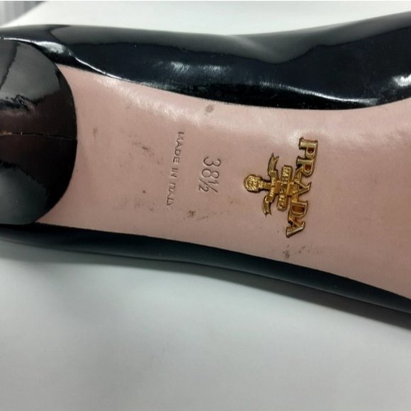 Prada Patent Leather Heels 38.5 - Picture 7 of 8